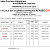 Résultats course école - 25/10/2015 - AFASEC/CASREC