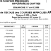 CHARTRES - 17/04/2016 - Liste des partants