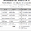 Résultats course école - Hippodrome de Caen - 21/05/2016