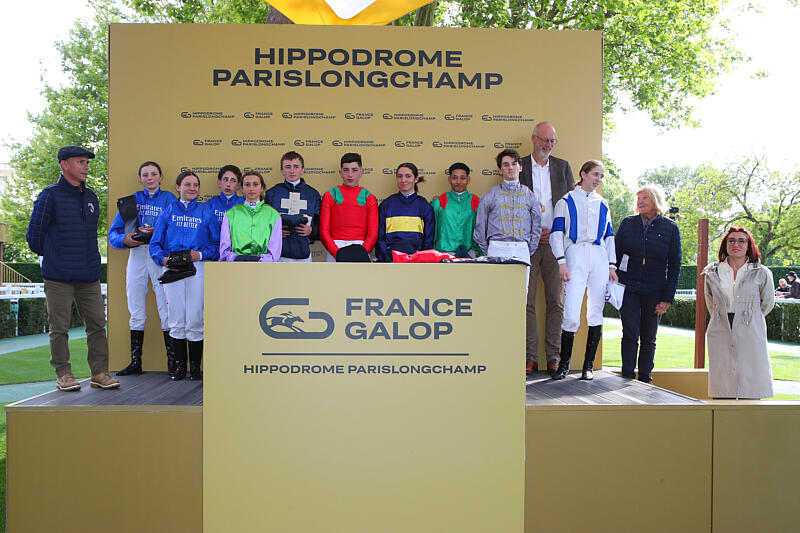 Podium Course école Paris Longchamp